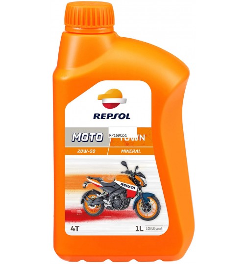 REPSOL MOTO TOWN 4T 20W50, 1л